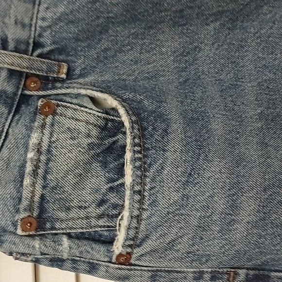 Agolde 90's style mid rise cropped jeans - Picture 3 of 8